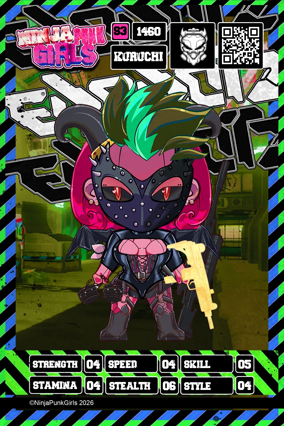 Rebuilt card #1460 Kuruchi