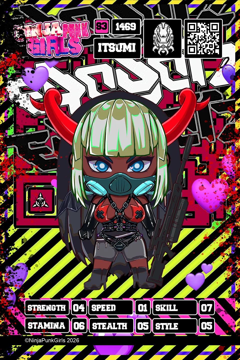 Rebuilt card #1469 Itsumi