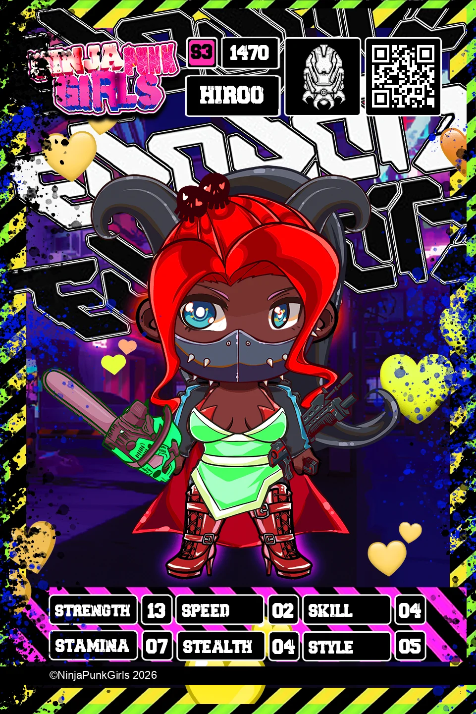 Rebuilt card #1470 Hiroo