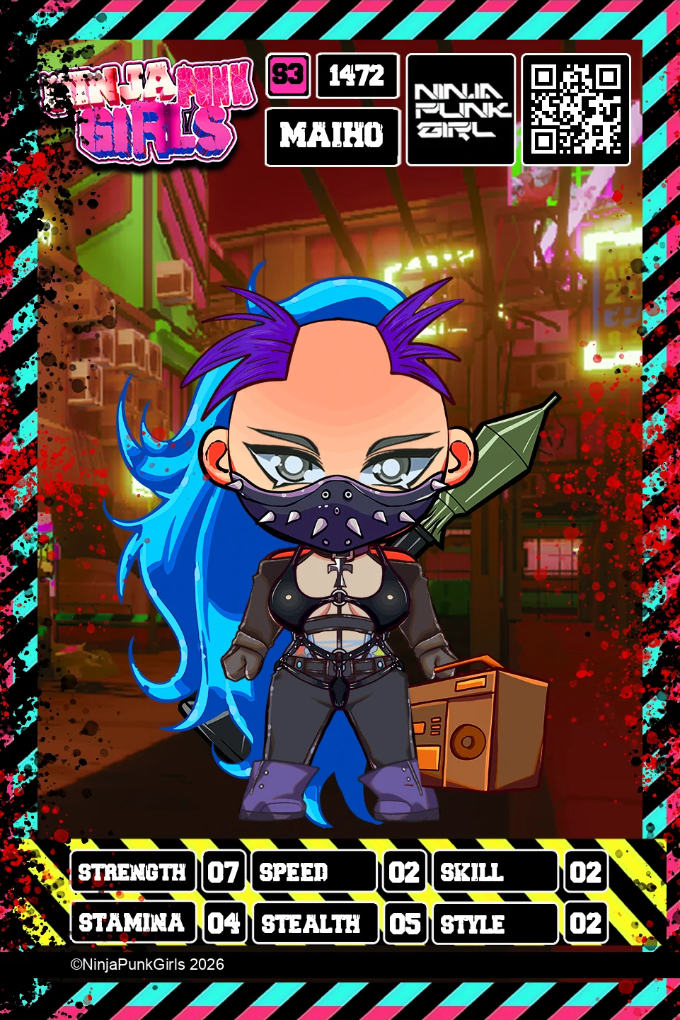 Rebuilt card #1472 Maiho