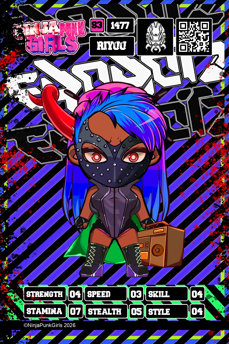 Rebuilt card #1477 Riyuu
