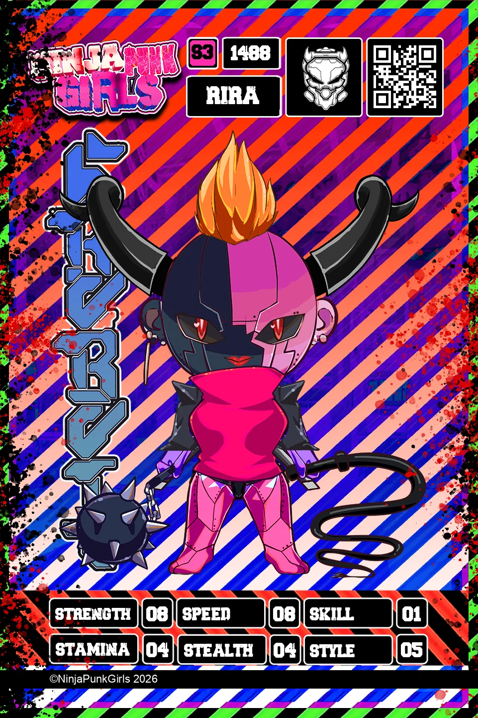 Rebuilt card #1488 Rira