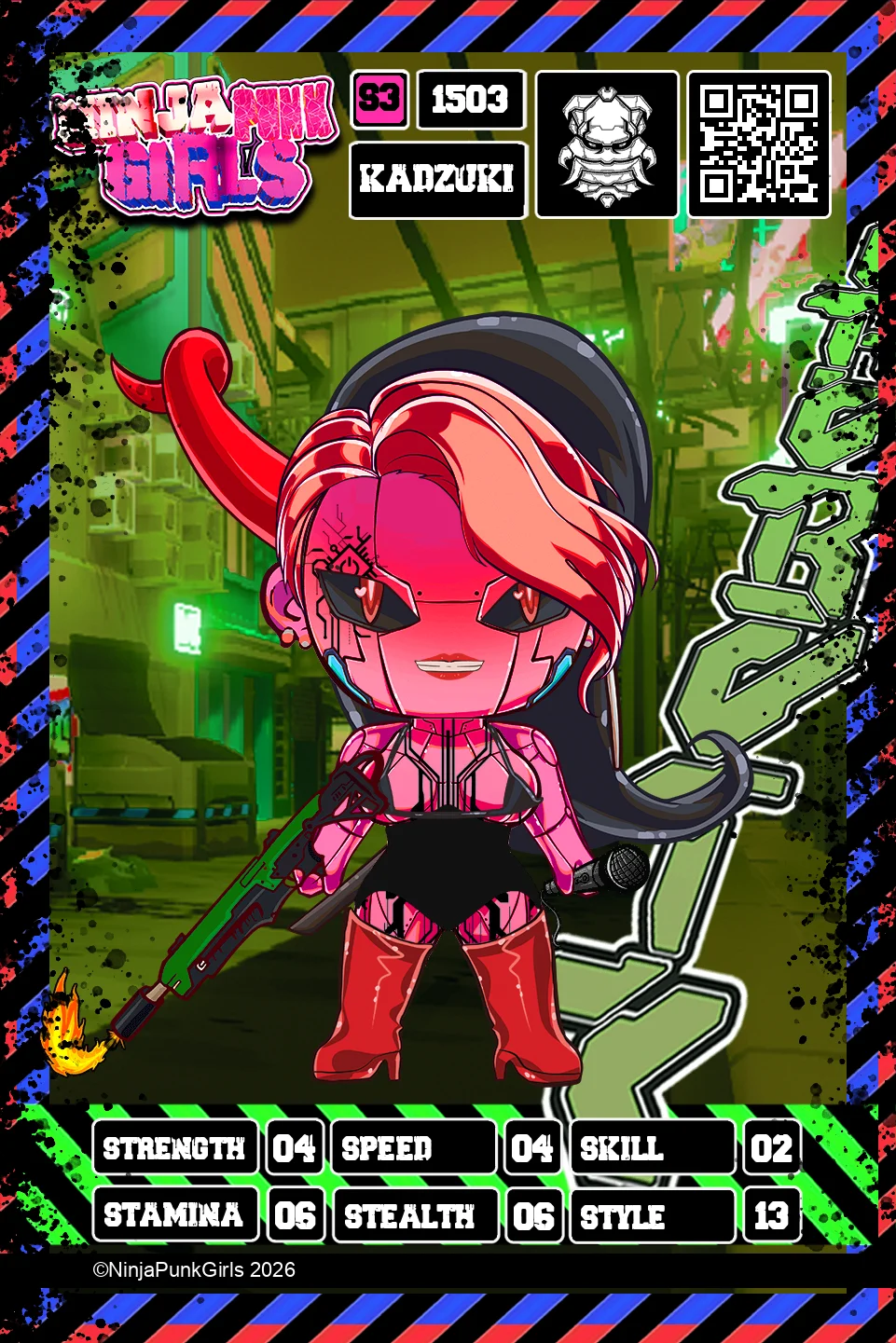 Rebuilt card #1503 Kadzuki