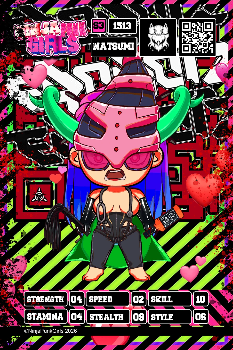 Rebuilt card #1513 Natsumi