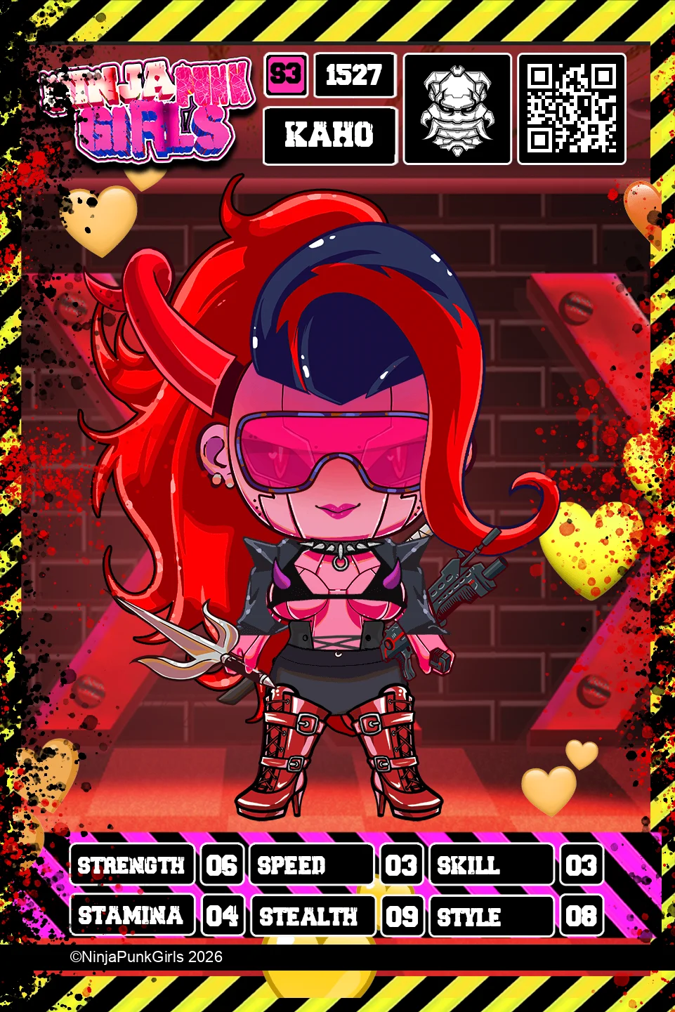 Rebuilt card #1527 Kaho