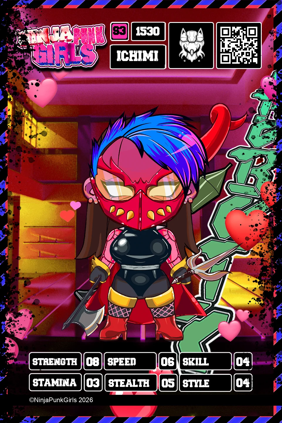 Rebuilt card #1530 Ichimi