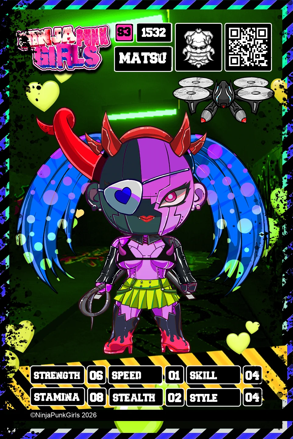 Rebuilt card #1532 Matsu