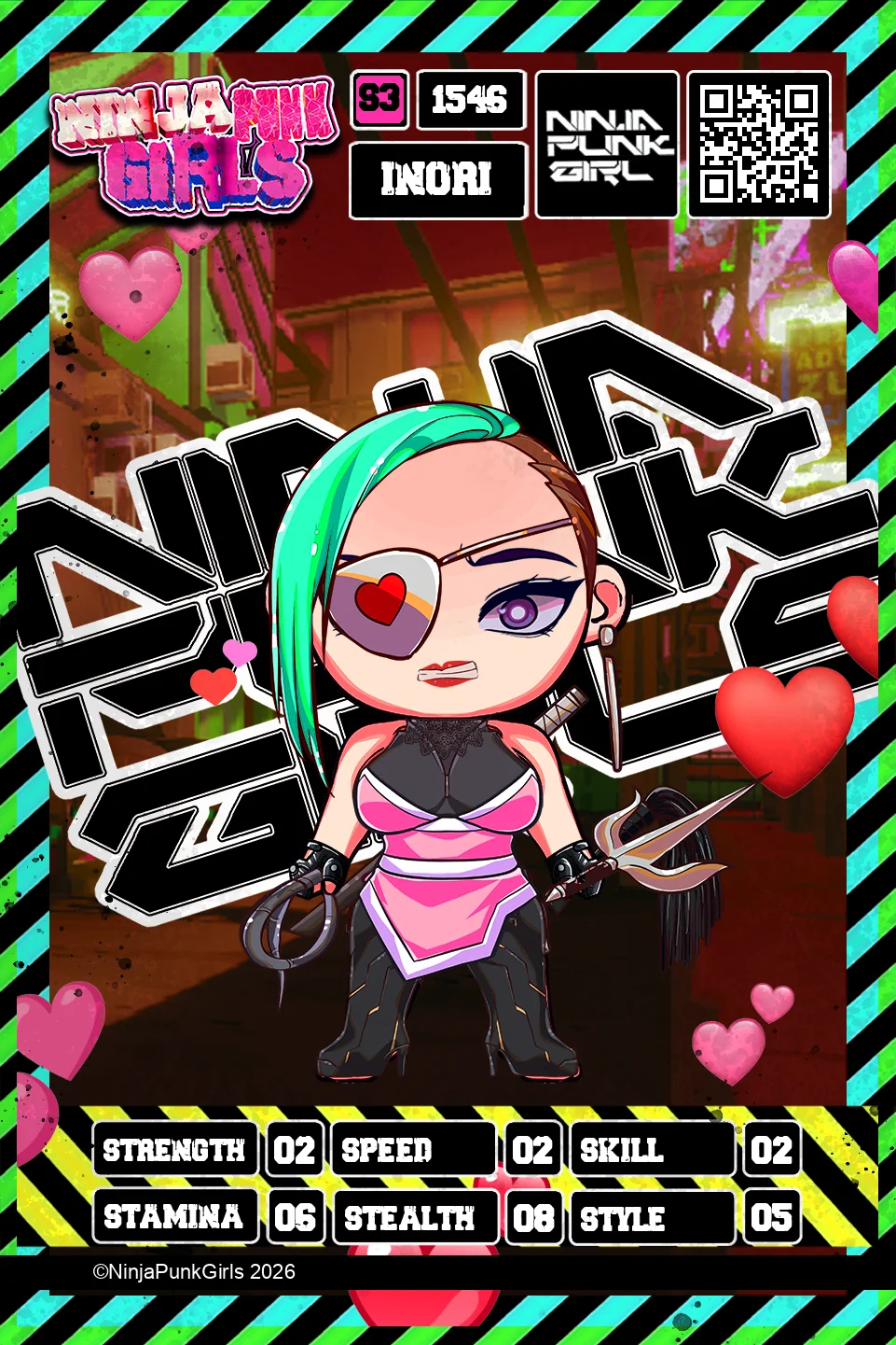 Rebuilt card #1546 Inori
