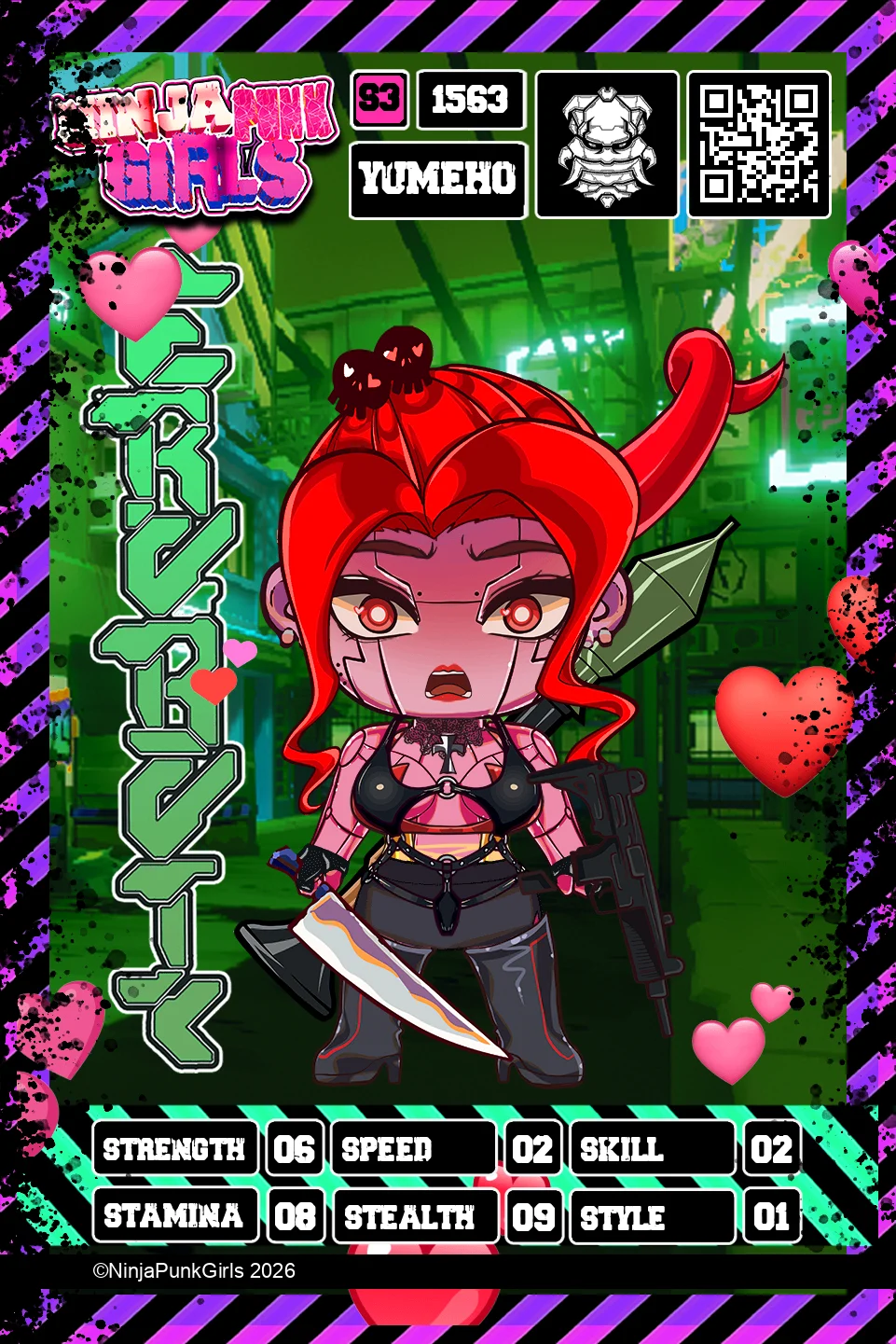 Rebuilt card #1563 Yumeho