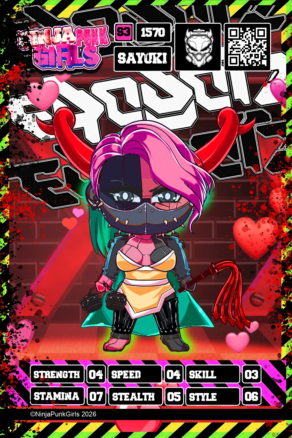 Rebuilt card #1570 Sayuki