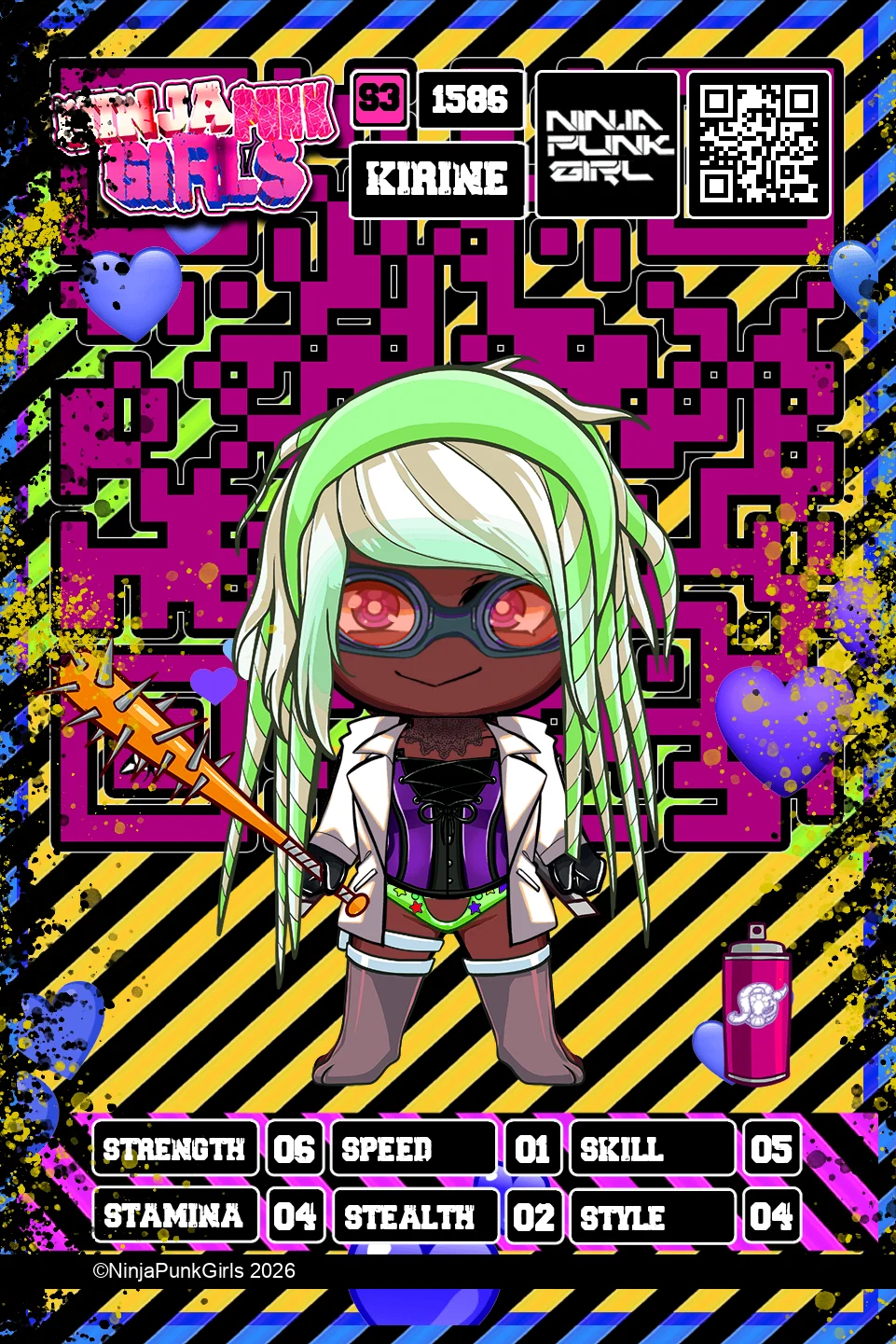 Rebuilt card #1586 Kirine