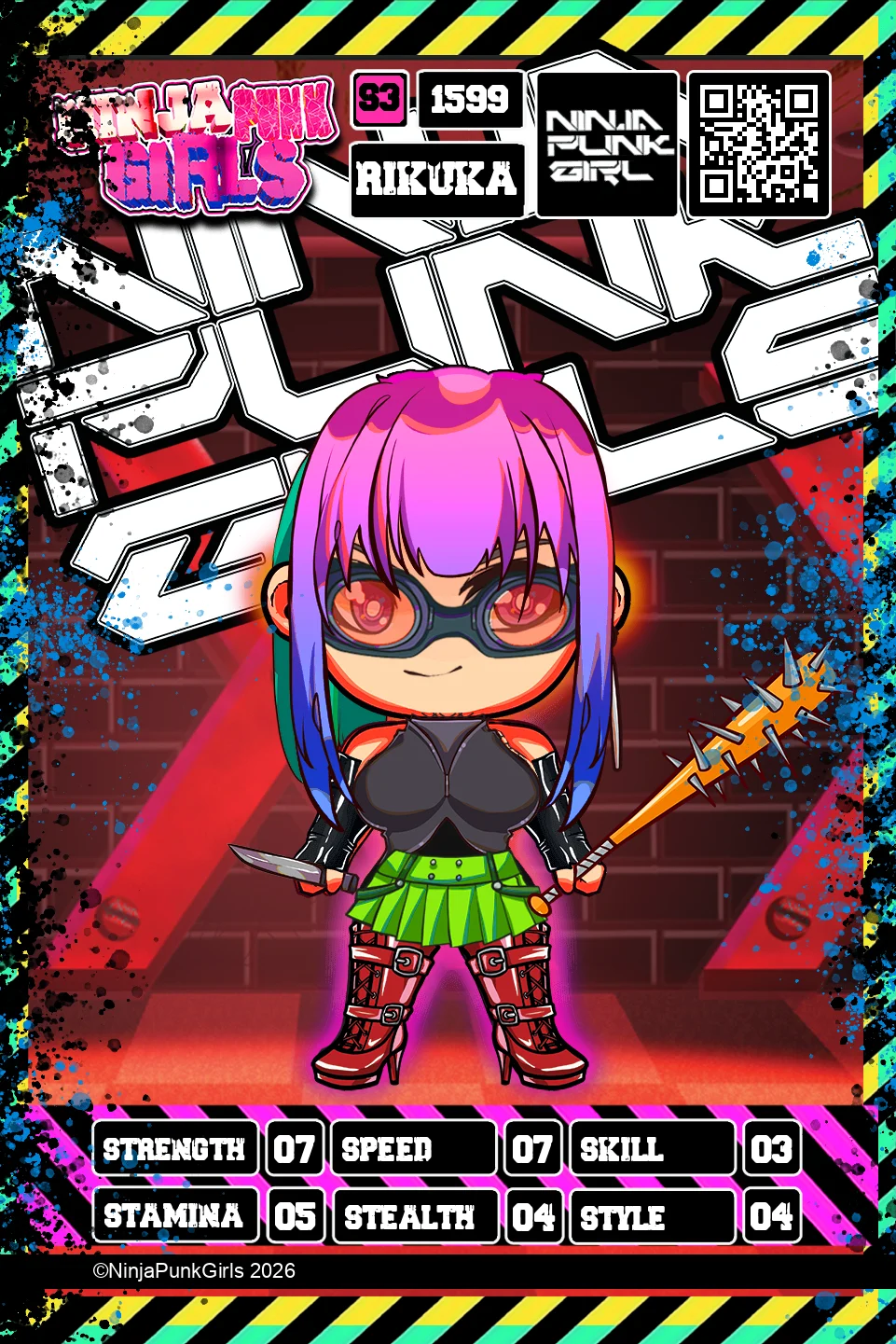 Rebuilt card #1599 Rikuka
