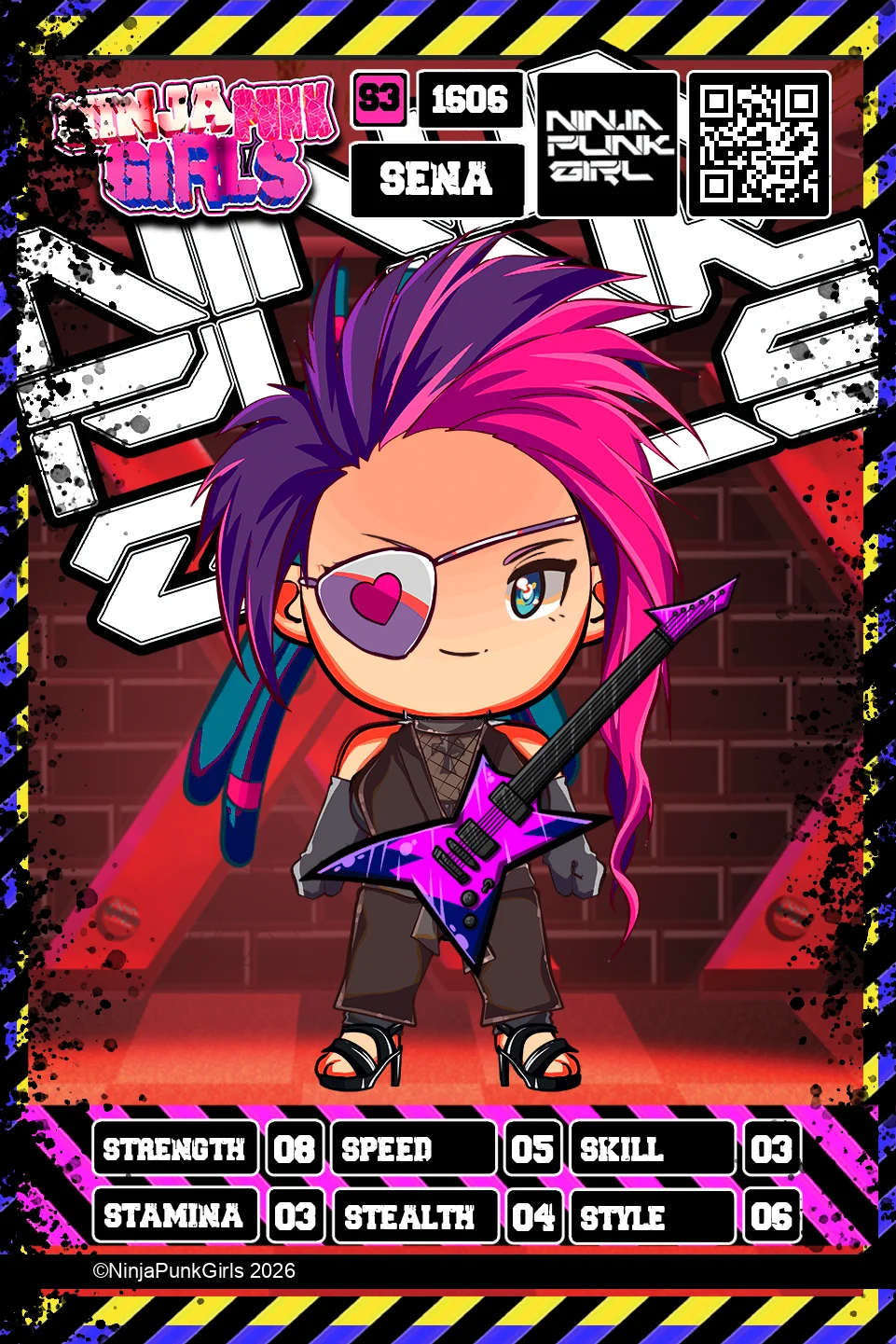 Rebuilt card #1606 Sena