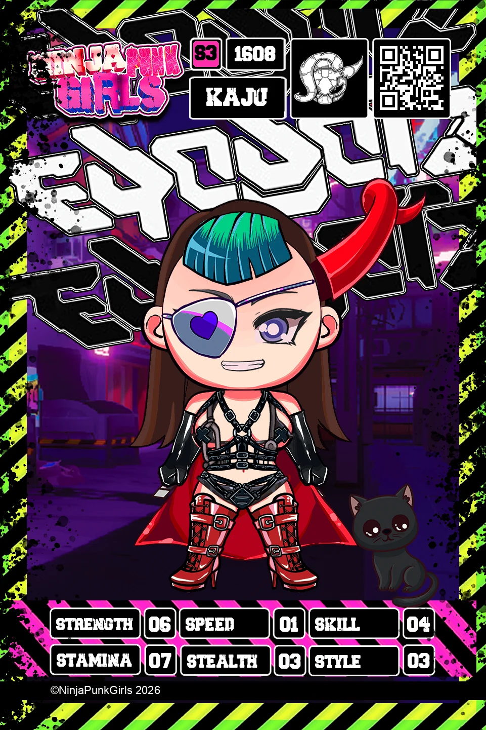 Rebuilt card #1608 Kaju