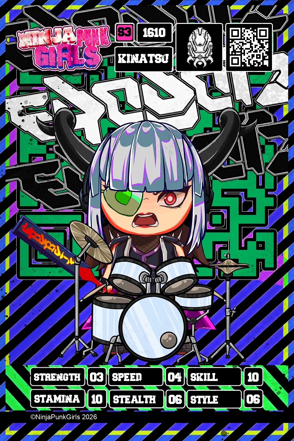 Rebuilt card #1610 Kinatsu