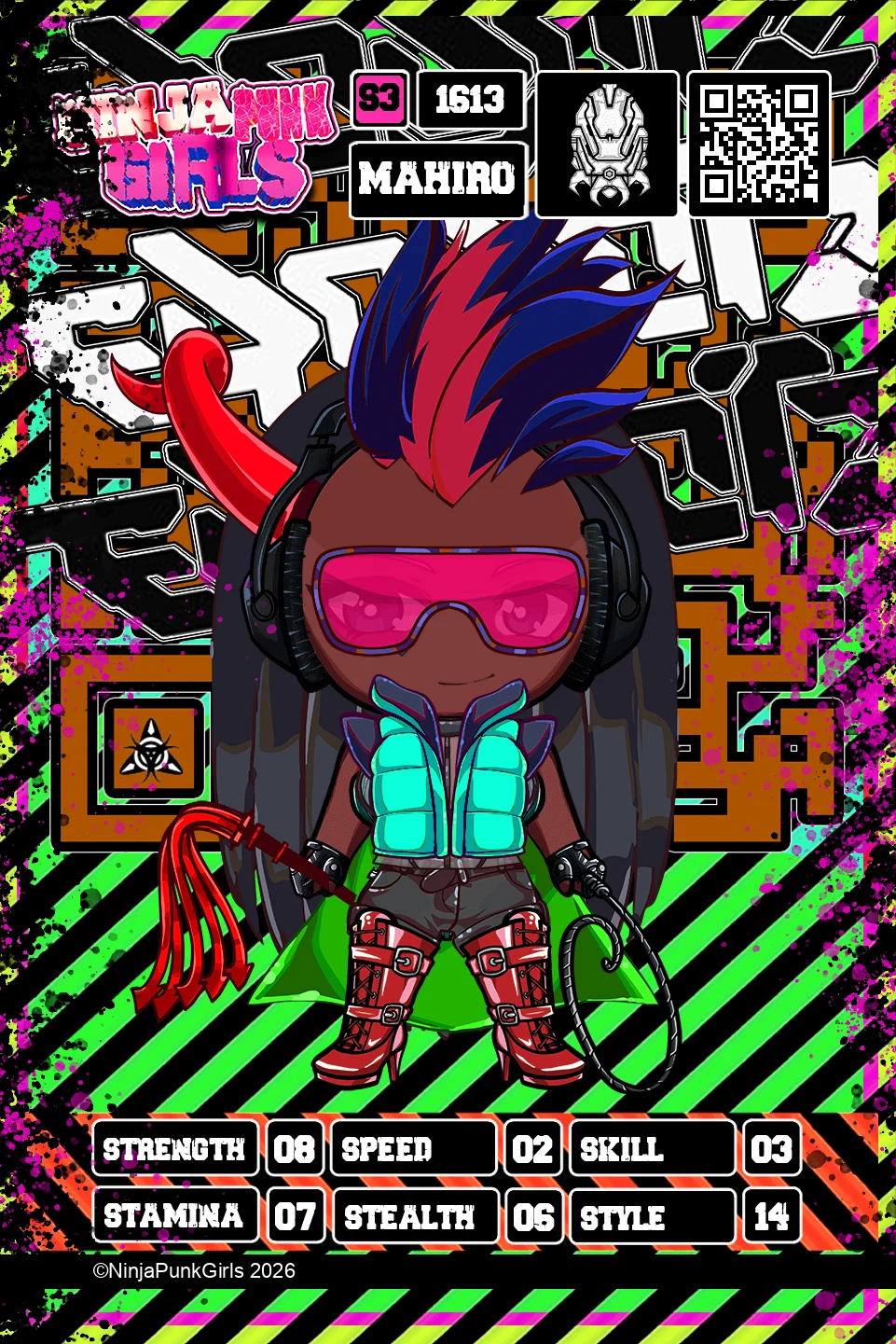 Rebuilt card #1613 Mahiro