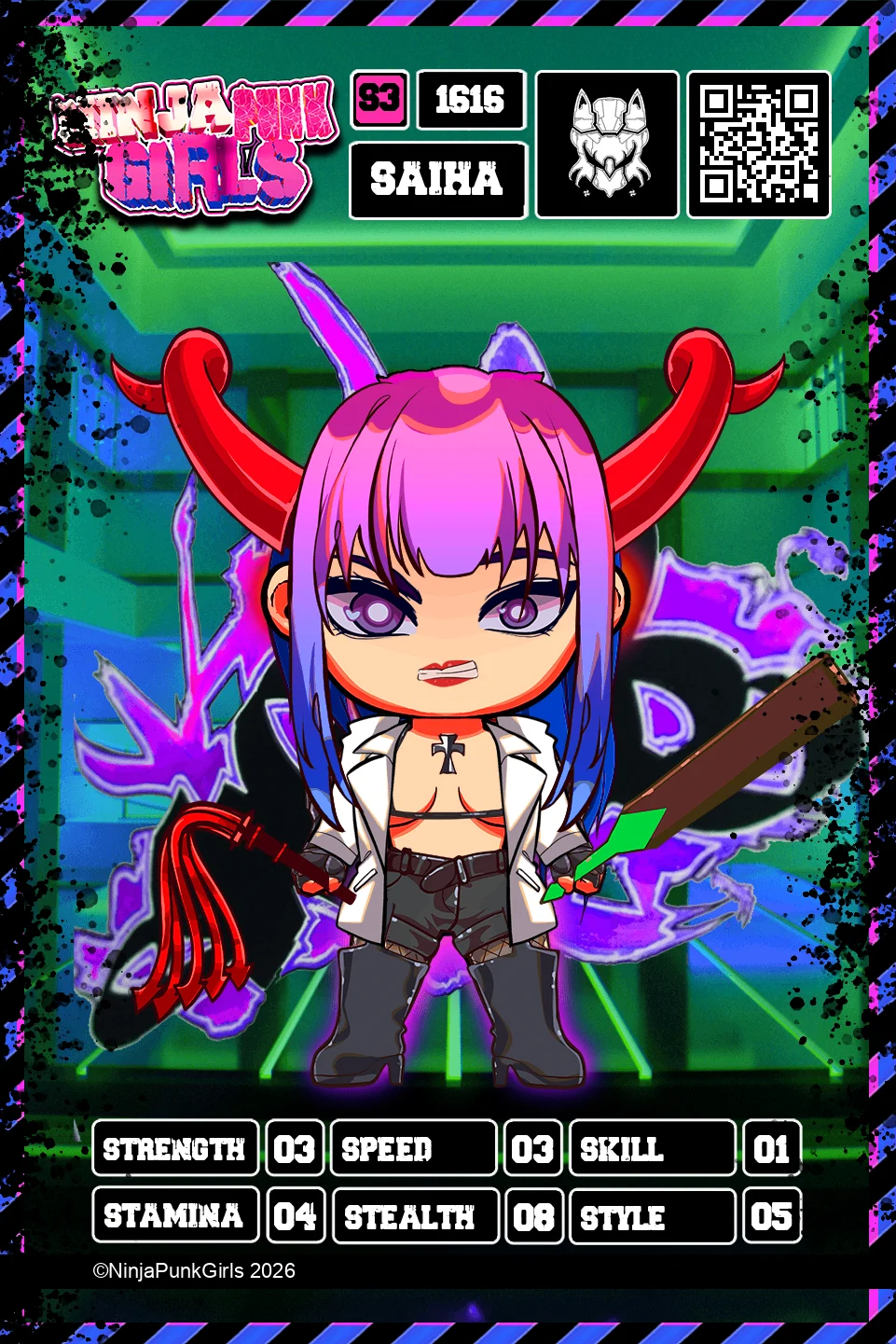 Rebuilt card #1616 Saiha