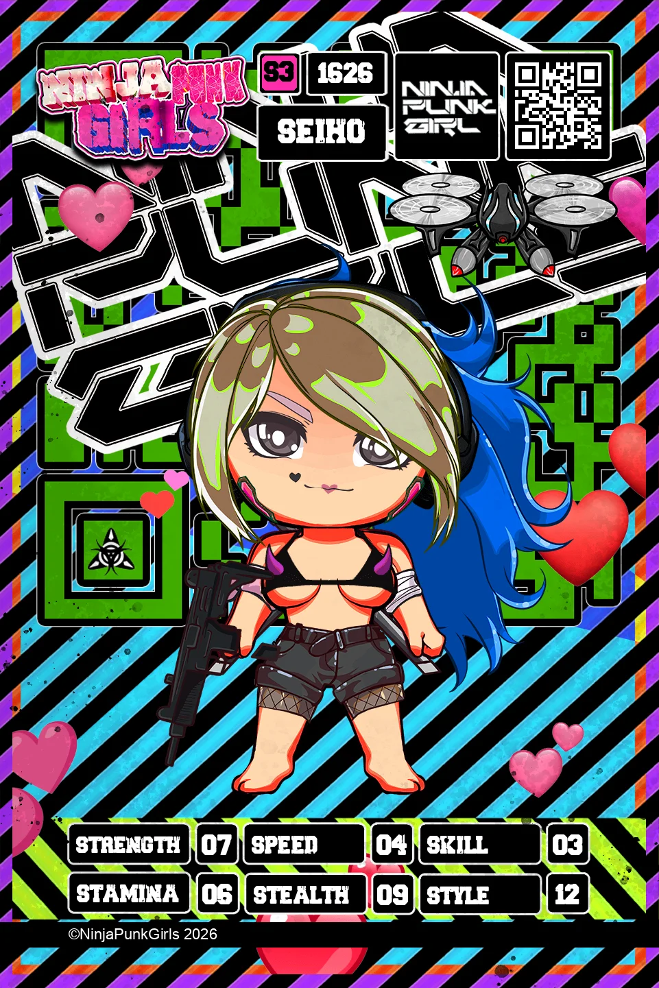 Rebuilt card #1626 Seiho