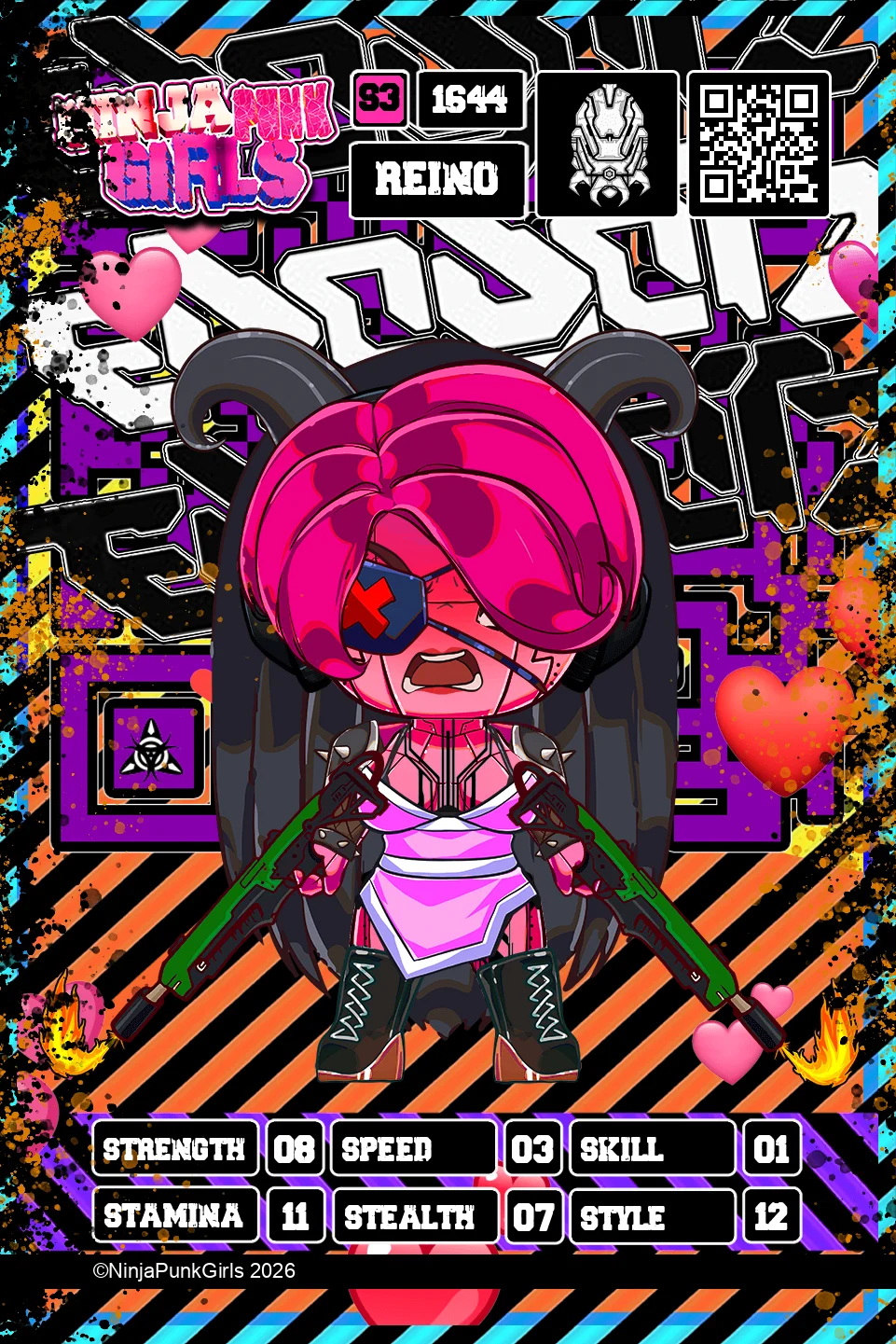 Rebuilt card #1644 Reino