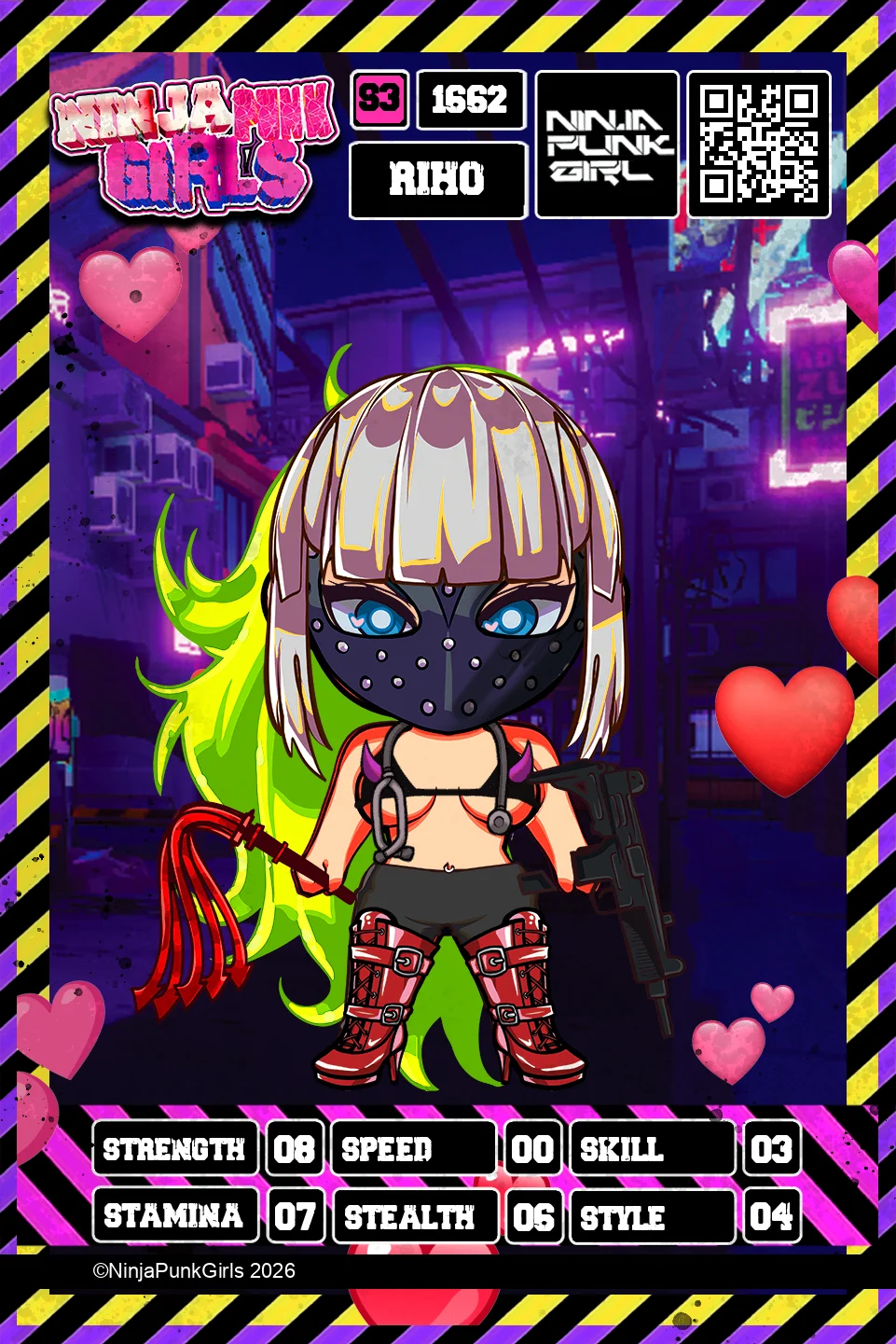 Rebuilt card #1662 Riho