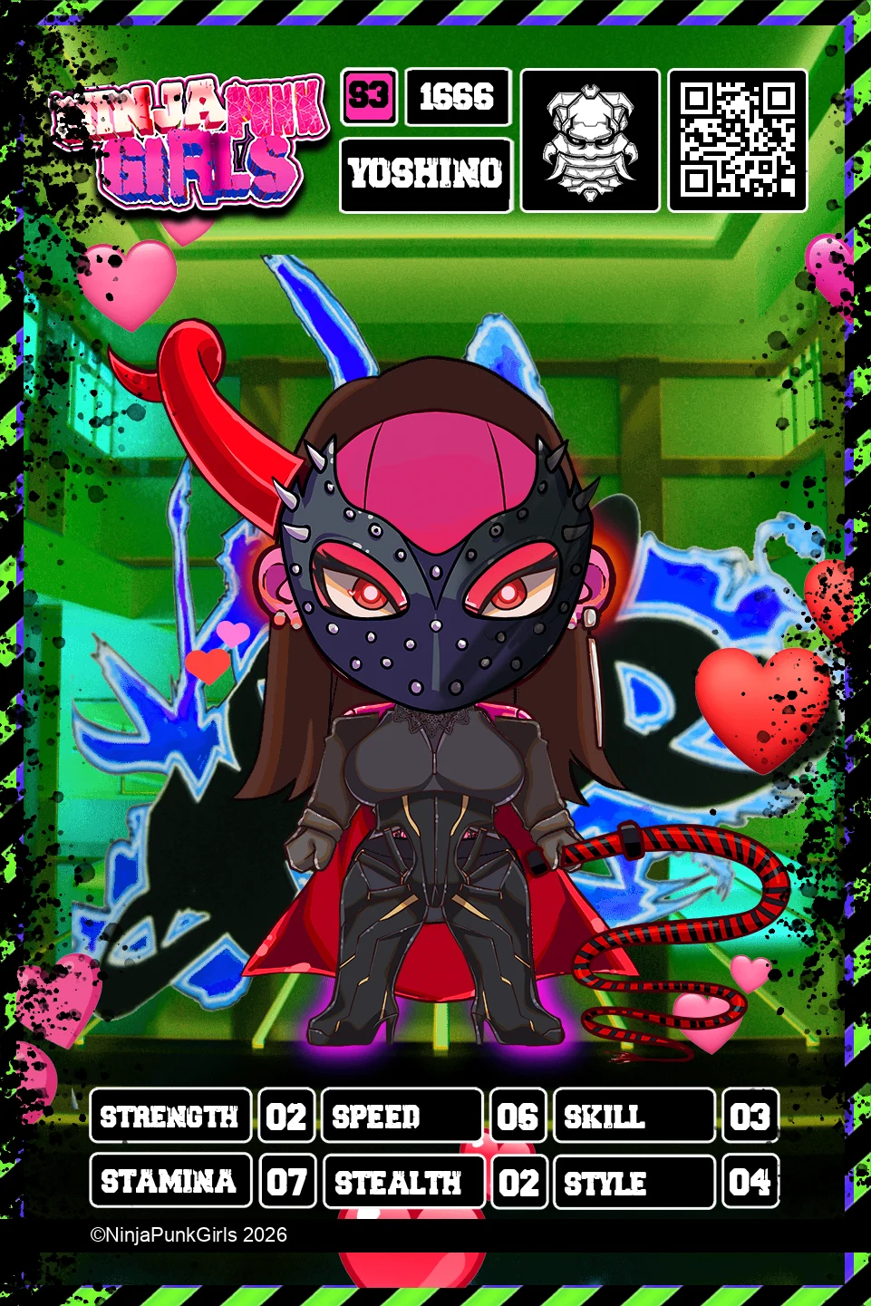 Rebuilt card #1666 Yoshino