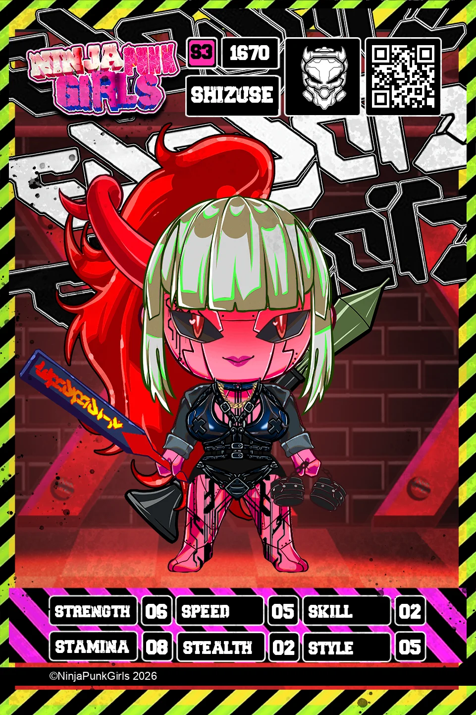 Rebuilt card #1670 Shizuse