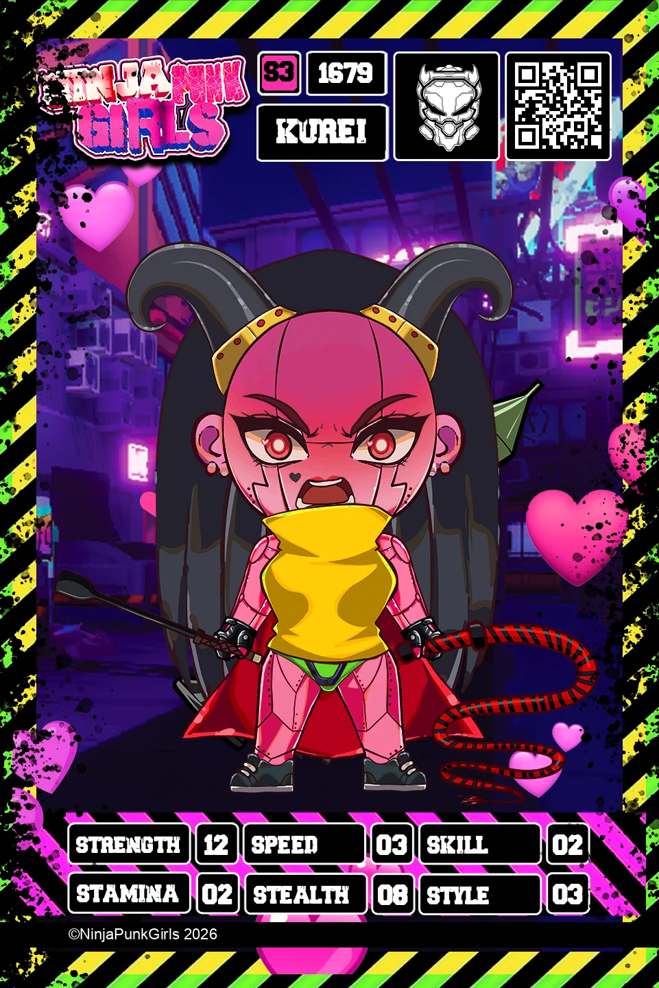Rebuilt card #1679 Kurei