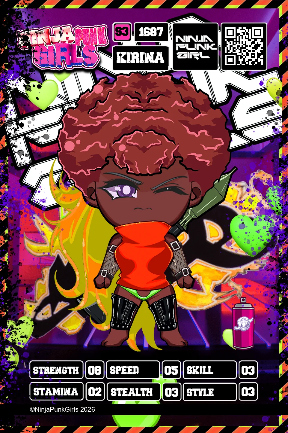 Rebuilt card #1687 Kirina