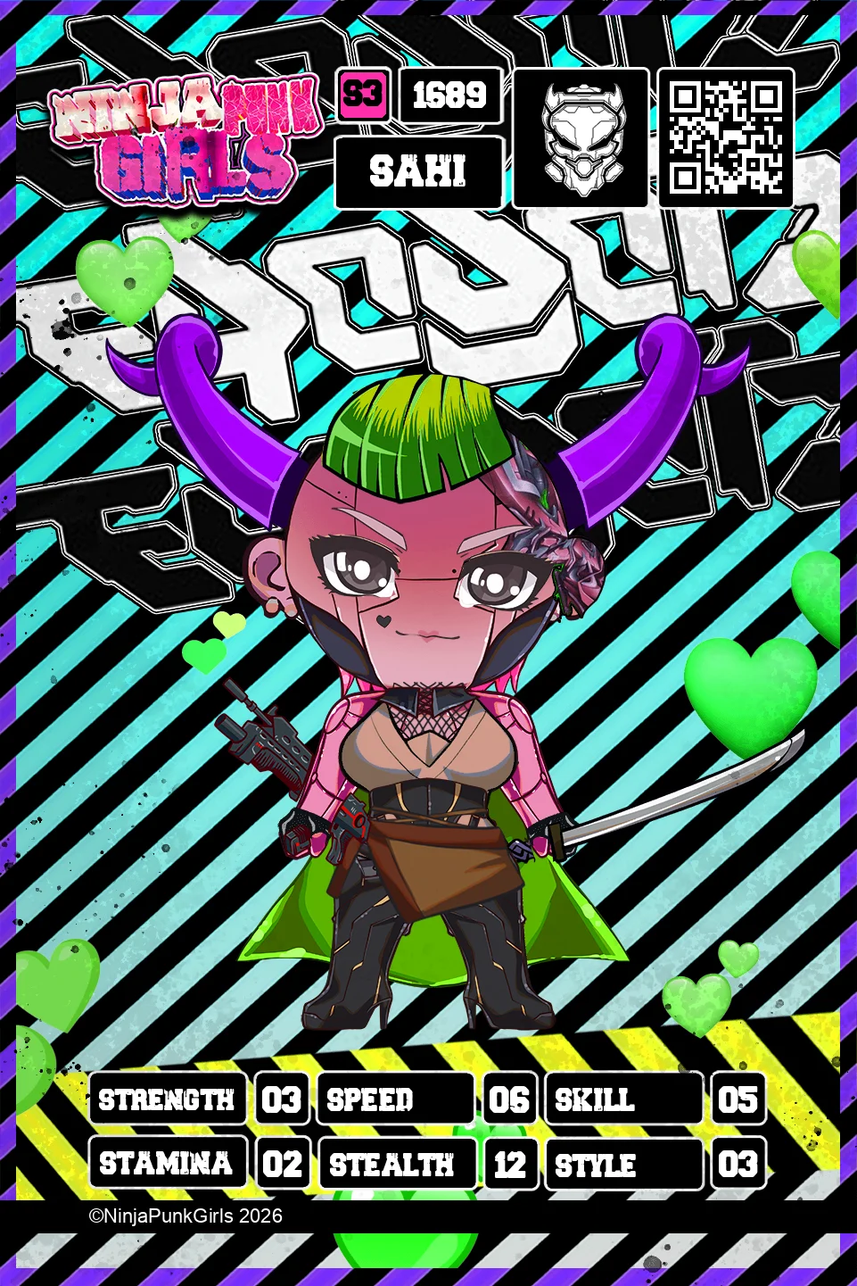 Rebuilt card #1689 Sahi