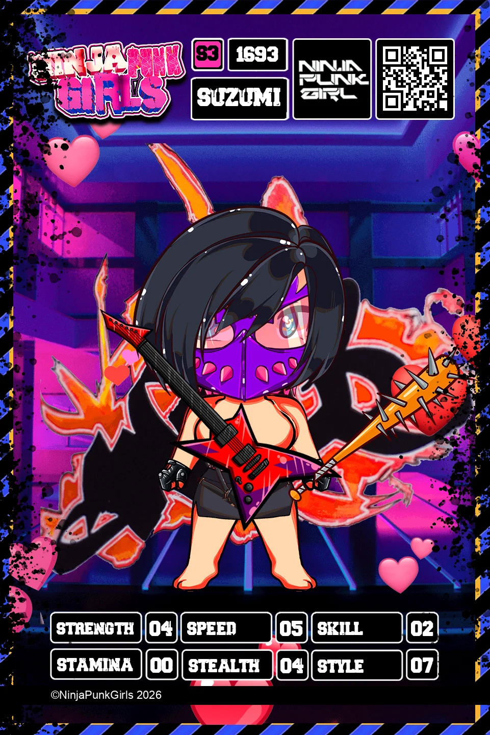Rebuilt card #1693 Suzumi