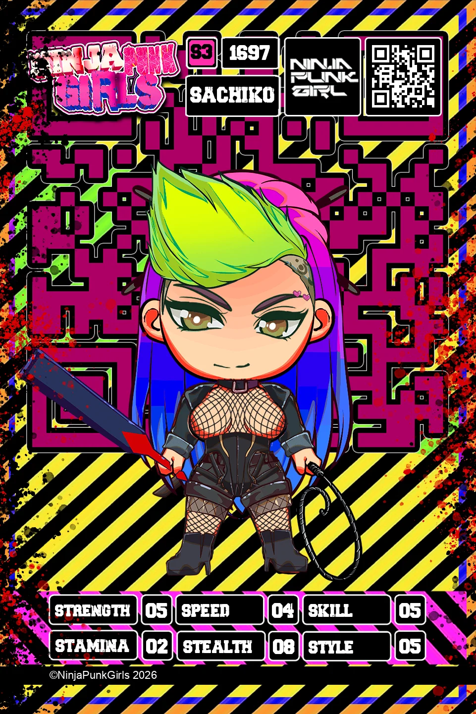 Rebuilt card #1697 Sachiko