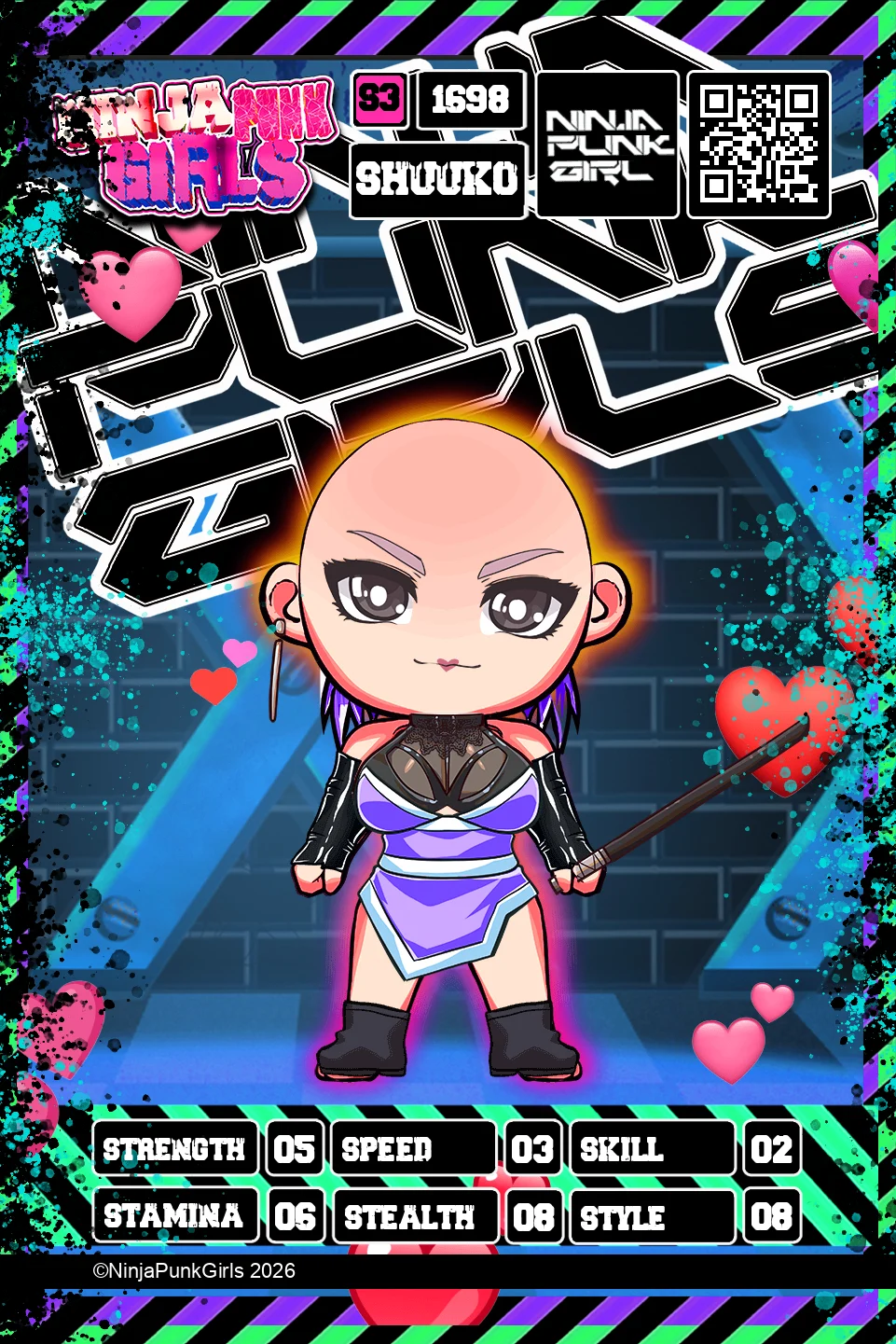 Rebuilt card #1698 Shuuko