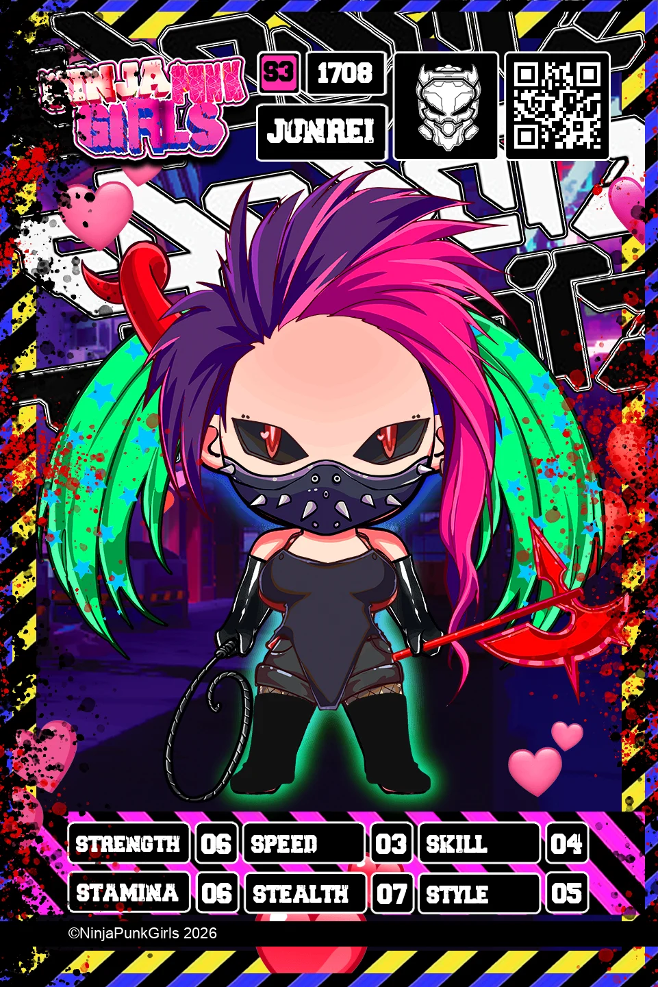 Rebuilt card #1708 Junrei
