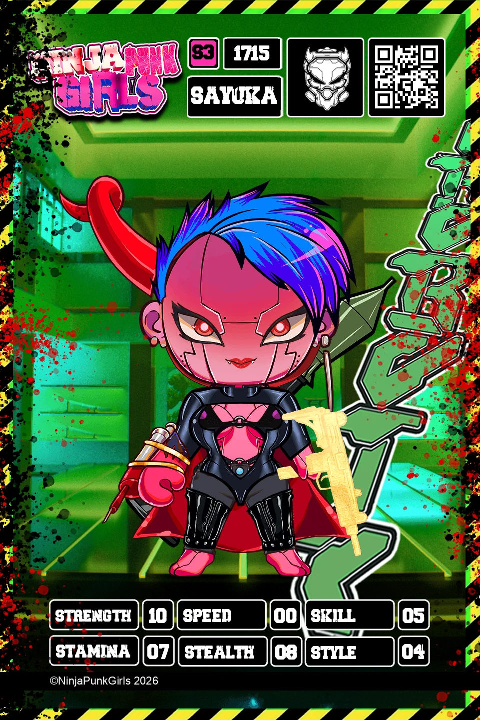 Rebuilt card #1715 Sayuka