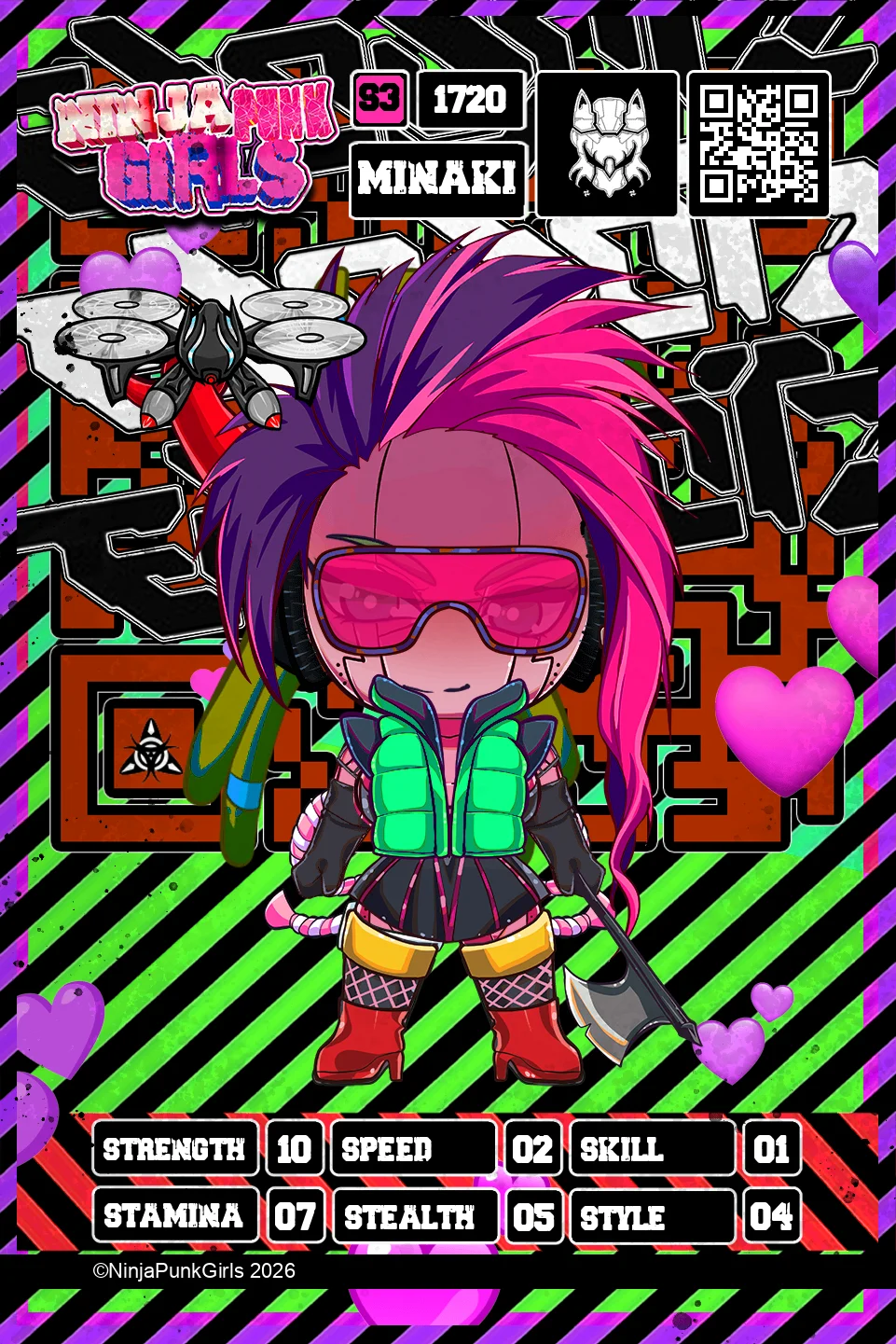 Rebuilt card #1720 Minaki