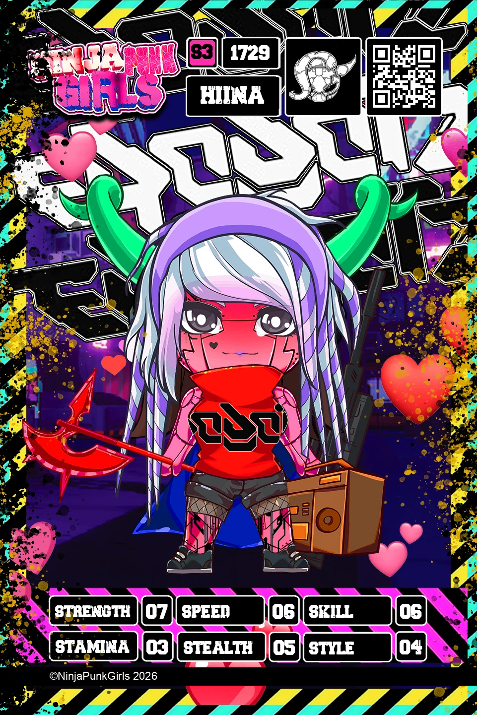 Rebuilt card #1729 Hiina