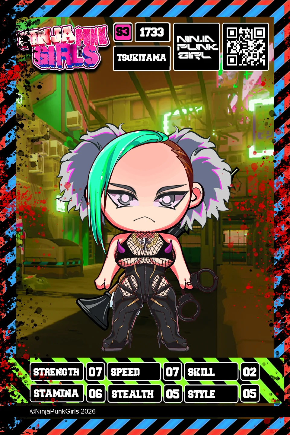 Rebuilt card #1733 Tsukiyama