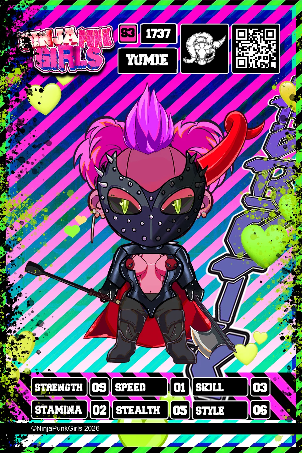 Rebuilt card #1737 Yumie