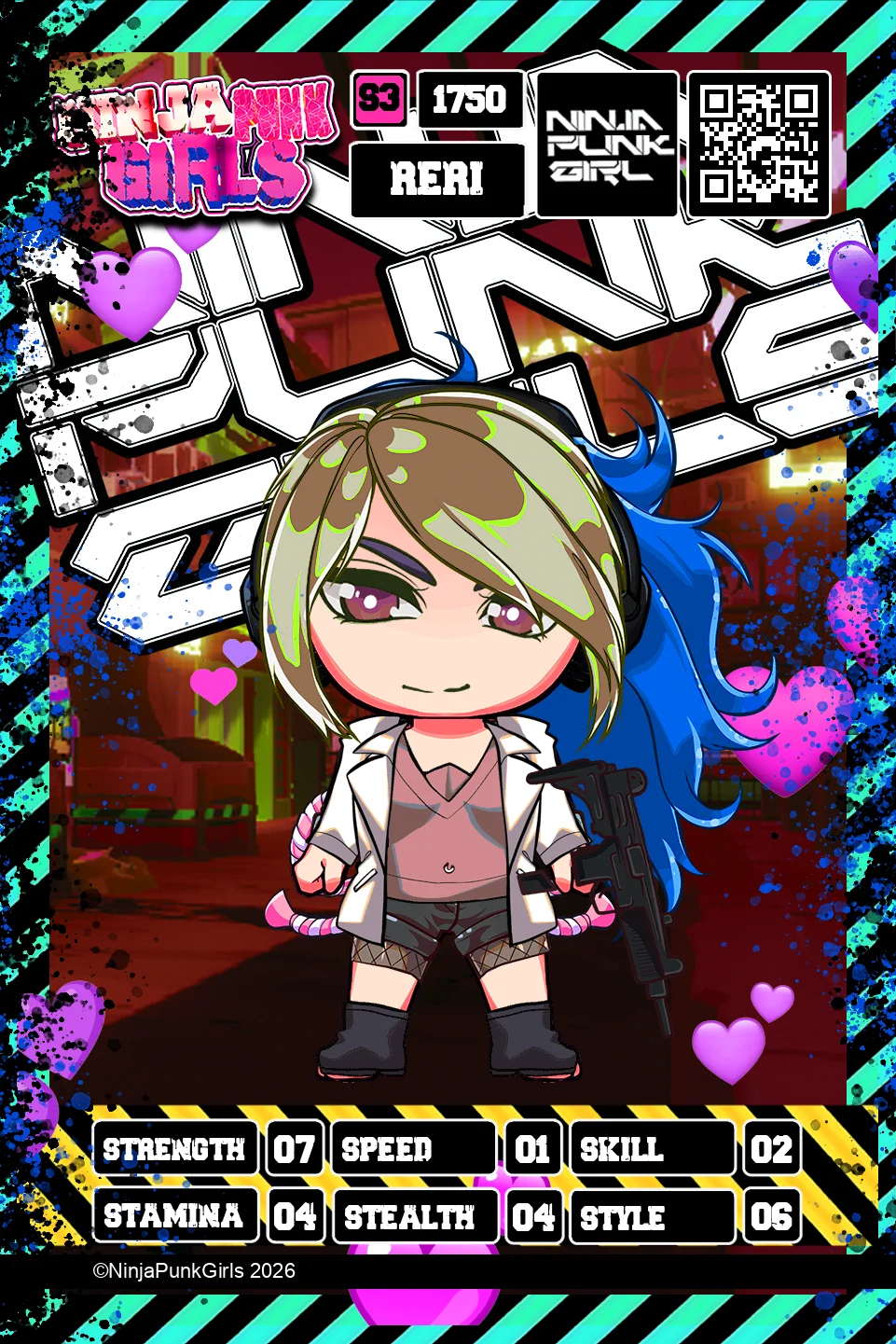 Rebuilt card #1750 Reri