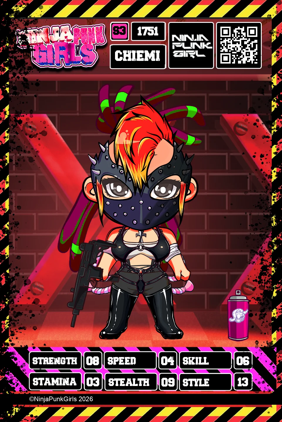 Rebuilt card #1751 Chiemi