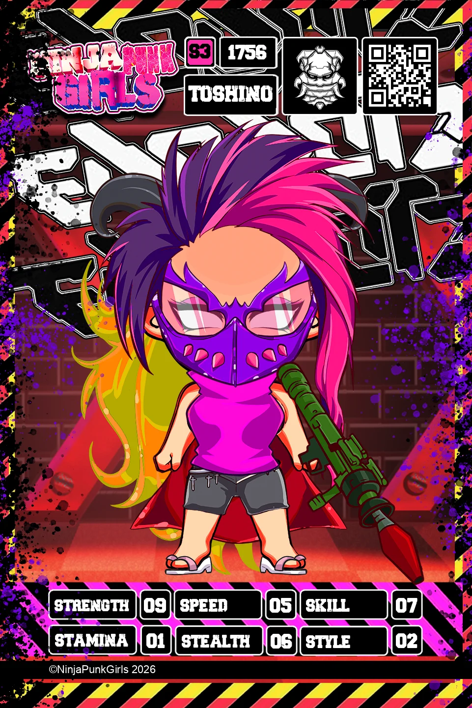 Rebuilt card #1756 Toshino