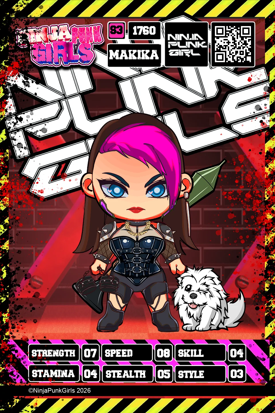 Rebuilt card #1760 Makika