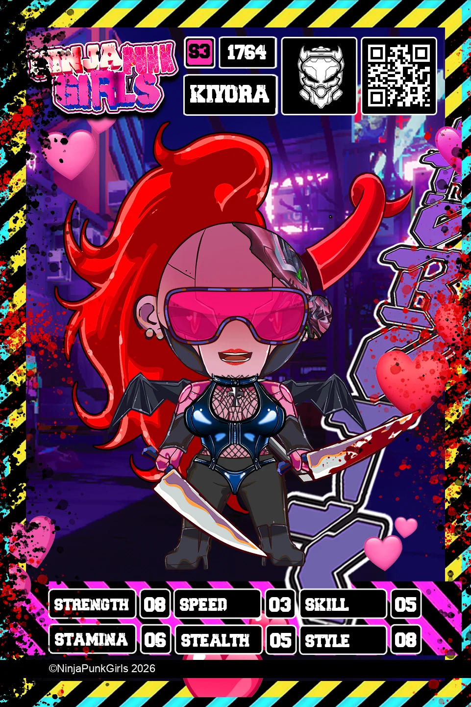 Rebuilt card #1764 Kiyora