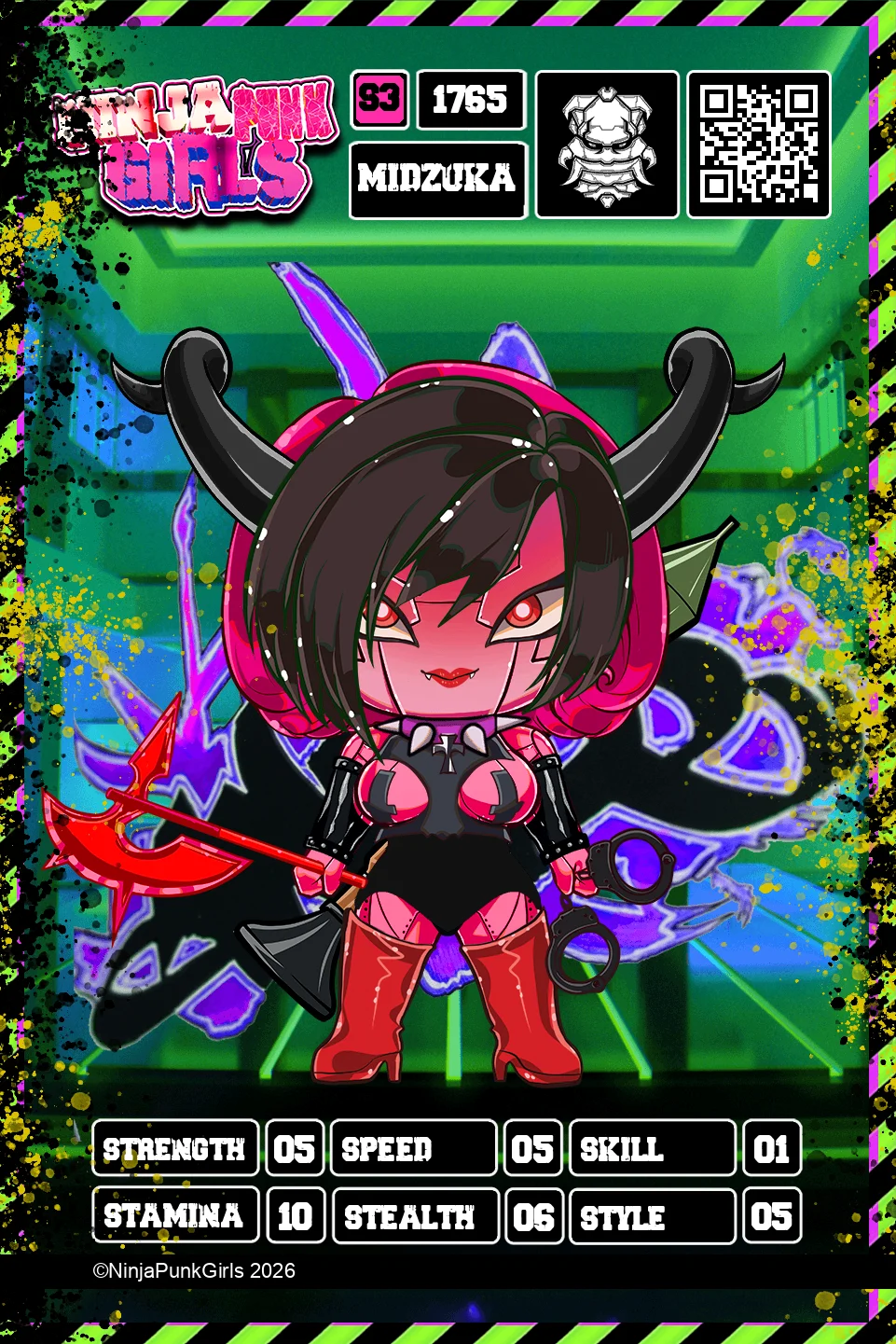 Rebuilt card #1765 Midzuka