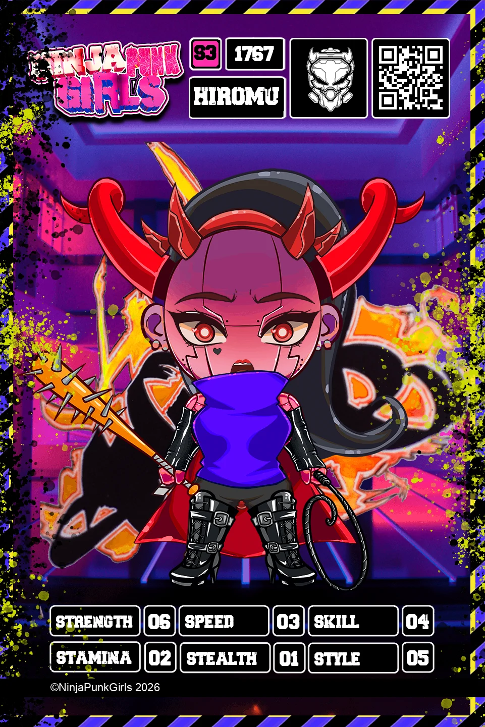 Rebuilt card #1767 Hiromu