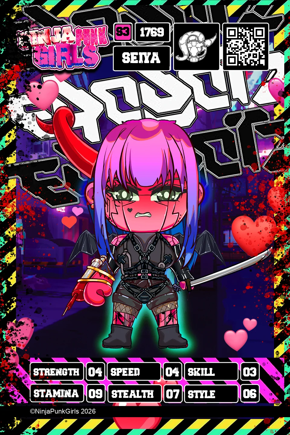 Rebuilt card #1769 Seiya