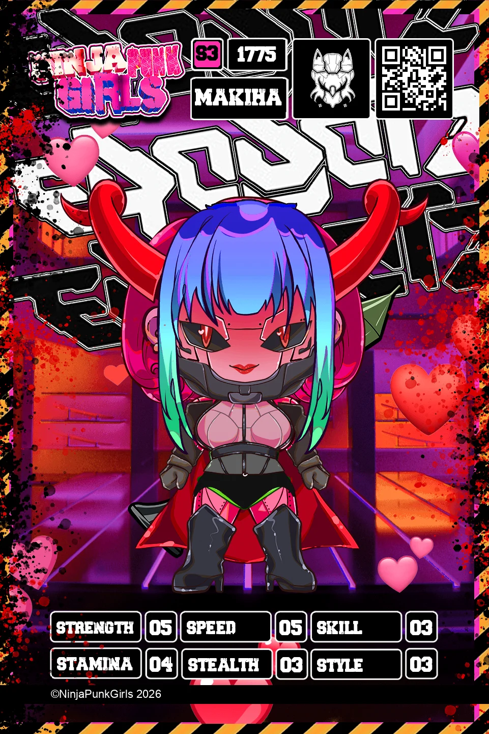 Rebuilt card #1775 Makiha