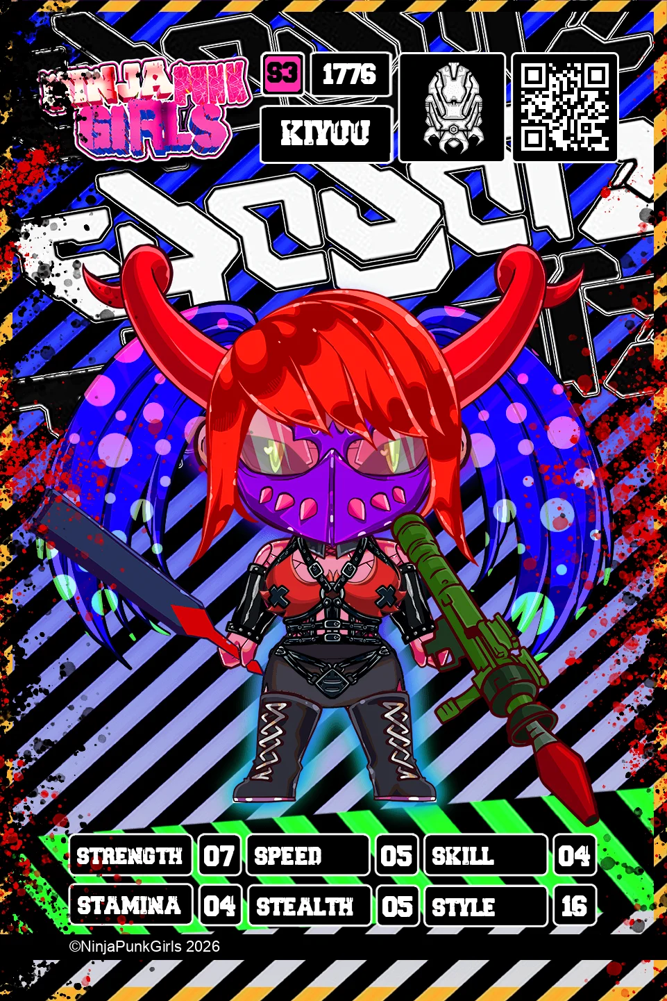 Rebuilt card #1776 Kiyuu