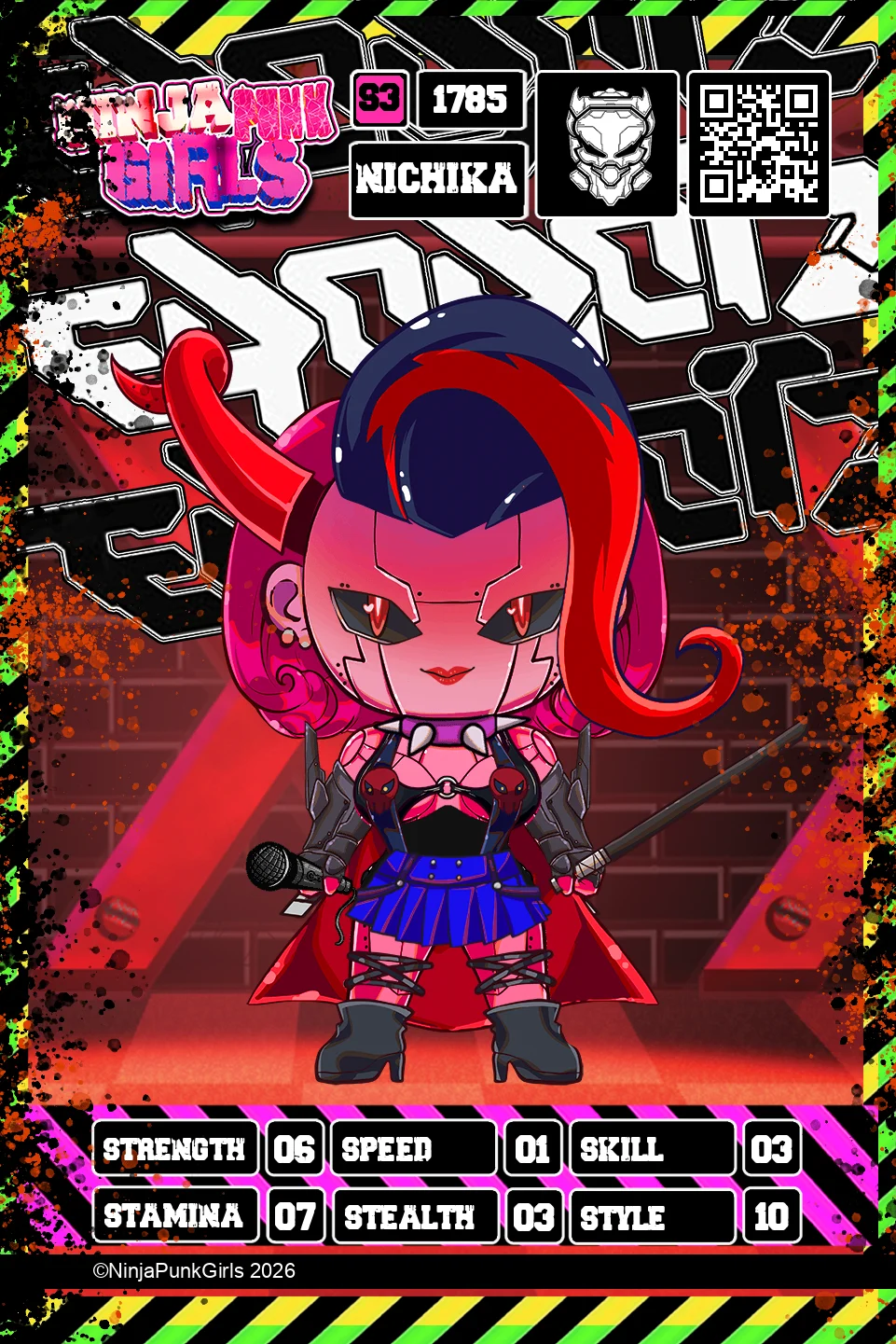 Rebuilt card #1785 Nichika