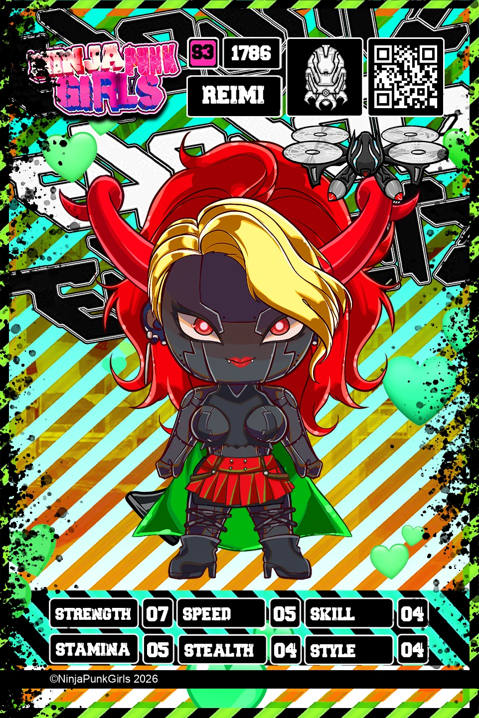 Rebuilt card #1786 Reimi